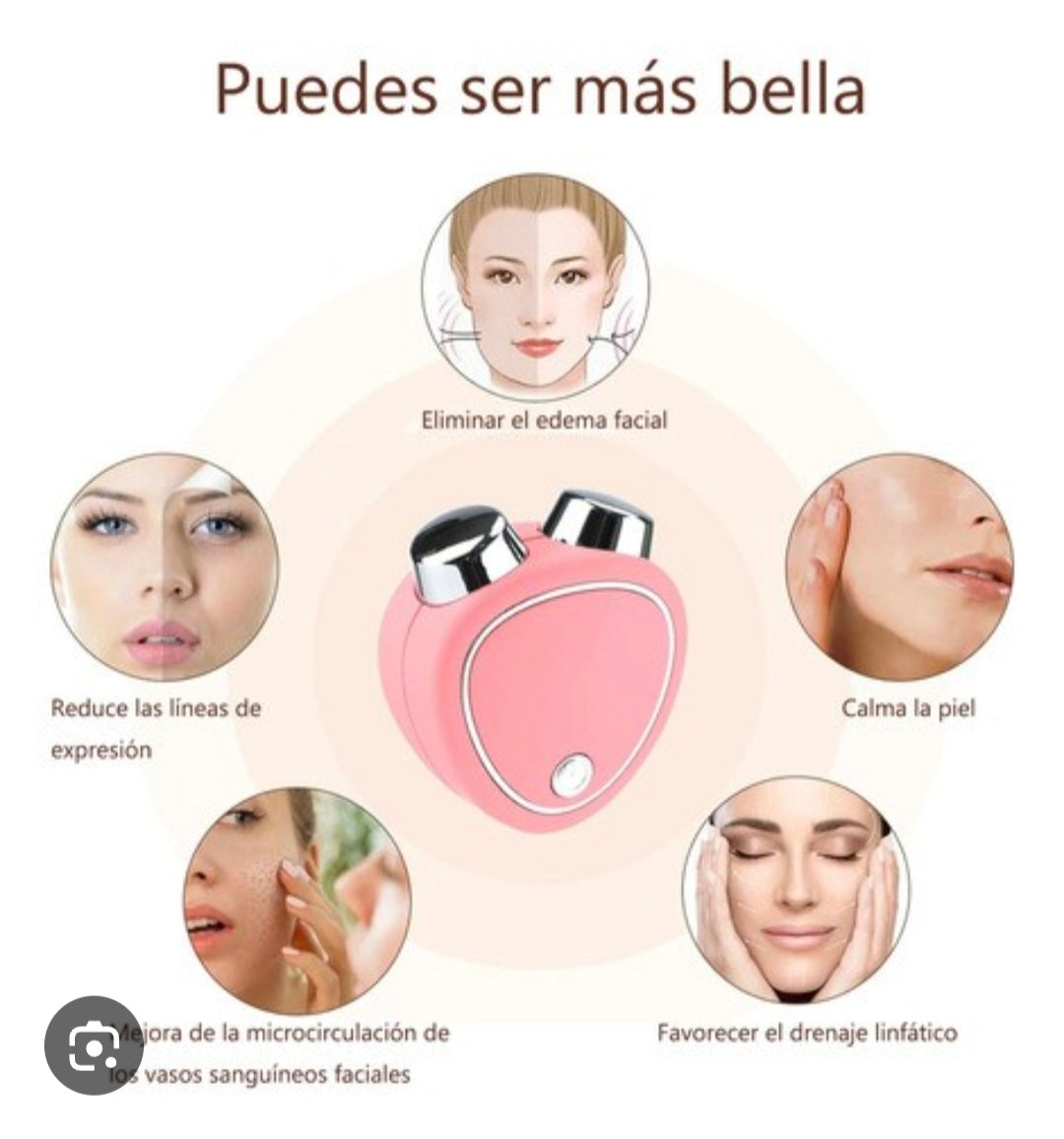 Masajeador Facial Con Microcorriente